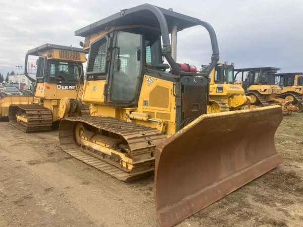 2010 John Deere 450J LGP Crawler Dozer - Image 3