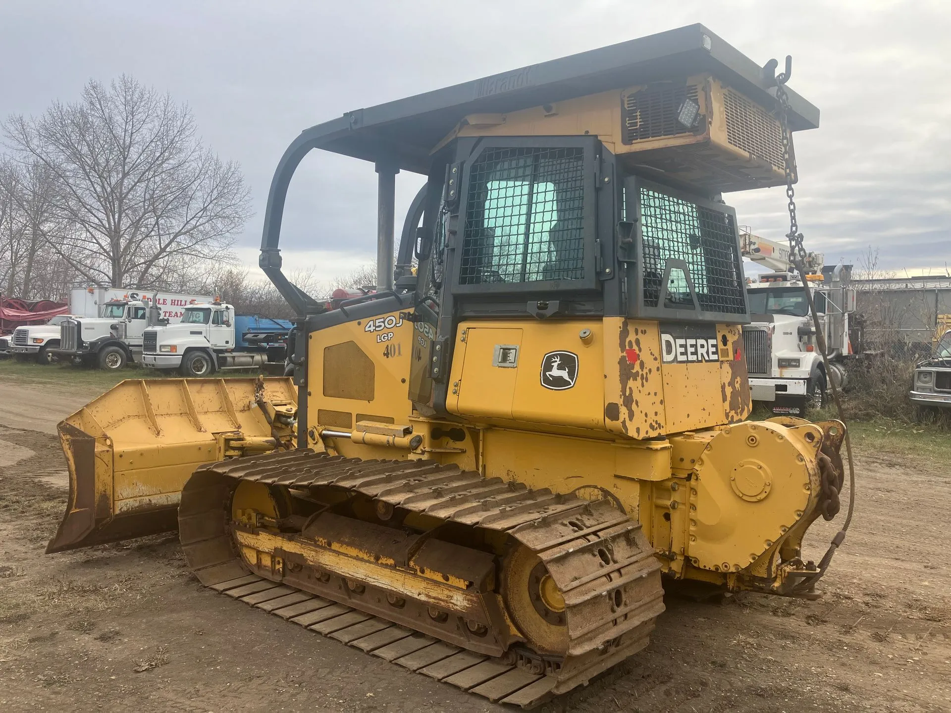 2010 John Deere 450J LGP Crawler Dozer